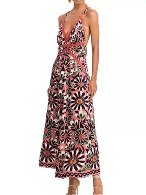 NWT Farm Rio Ainika Slip Maxi Dress